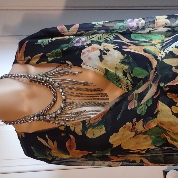 Exotic Maxi Romper Size Large NWOT - Picture 2 of 9